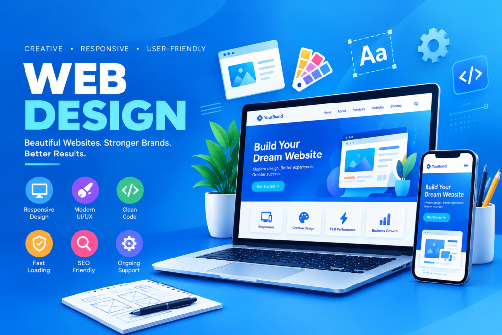 freelance web design